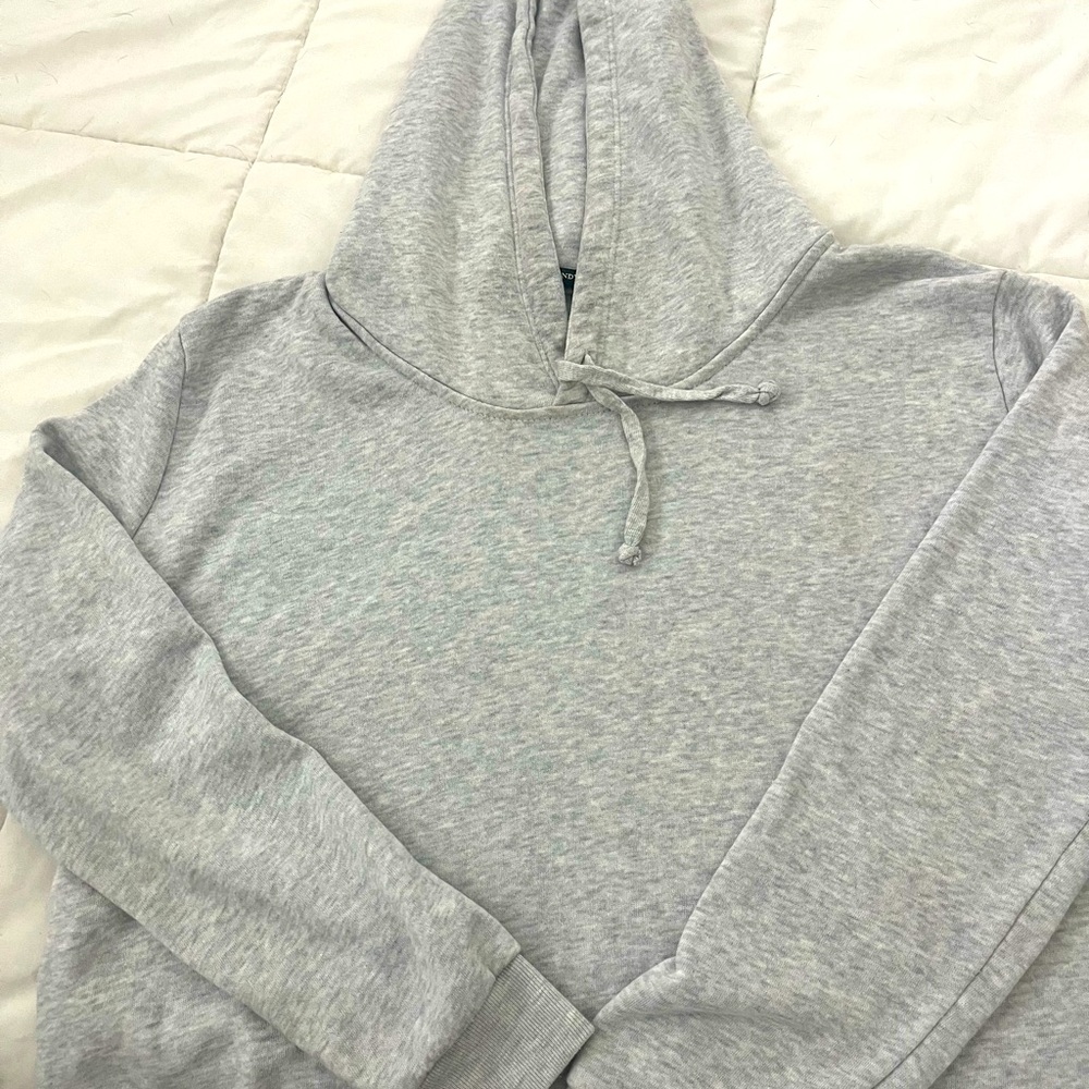Brandy Melville 100% Cotton Crop Hoodie